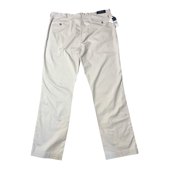 Polo Ralph Lauren Chino Pants Men's 42x34 Classic Fit Stretch Beige NWT - Picture 3 of 10